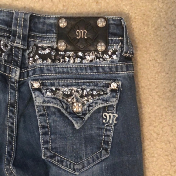 Miss Me Boot Cut Jeans Size 27 - Picture 5 of 7